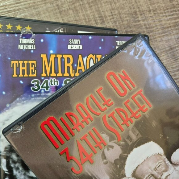 Miracle on 34th Street DVD Lot of 3 1947 1955 1994 Holiday Classics Christmas - Picture 4 of 8